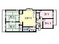 エメラルドマンション五日市保井田4階5.7万円