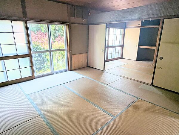 Beautiful mountainous landscape with colorful sky