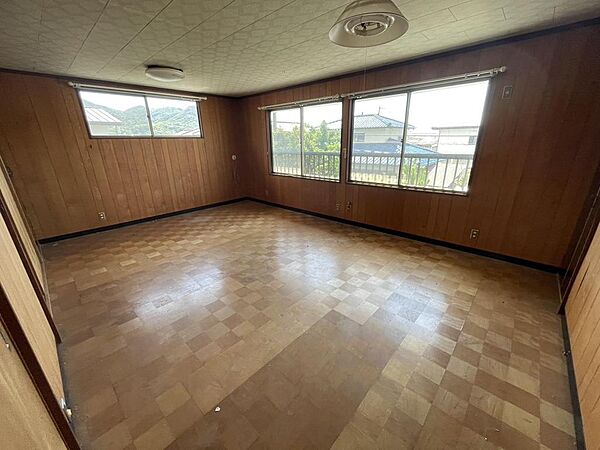 Beautiful mountainous landscape with colorful sky