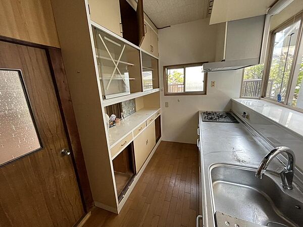 Beautiful mountainous landscape with colorful sky