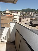 風通しの良いバルコニー♪