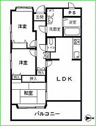 ふぁみーゆ舟入南 3LDKの間取図画像