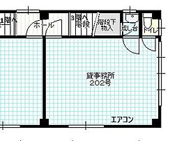 朝枝ビルの間取図画像