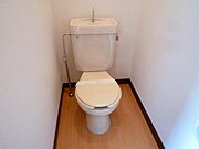 清潔なトイレは水洗でお手入れ簡単♪