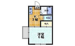 間取図画像 1K
