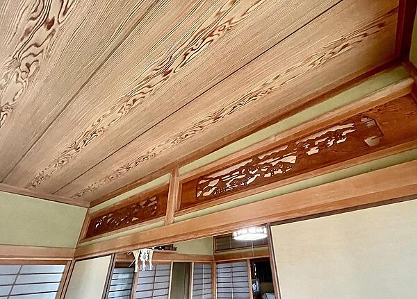 Beautiful mountainous landscape with colorful sky