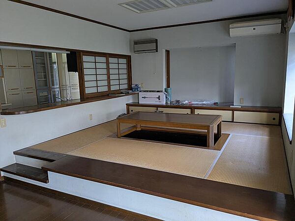 Beautiful mountainous landscape with colorful sky