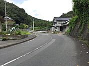 物件南側、公道から撮影
