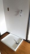 室内洗濯機置き場です
