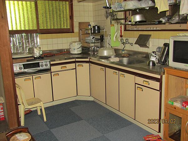 Beautiful mountainous landscape with colorful sky