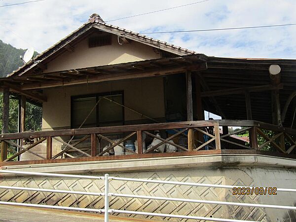 Beautiful mountainous landscape with colorful sky