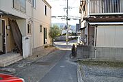 メイン通りからの上り口
