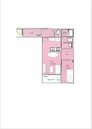三原市宮浦3丁目アパート 1LDKの間取図画像