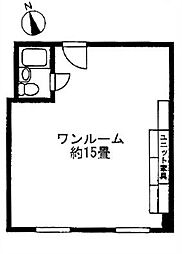 間取図画像 ワンルーム