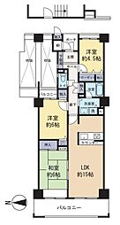 エスティーム地御前 3LDKの間取図画像