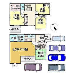 バス 三の川下車 徒歩5分