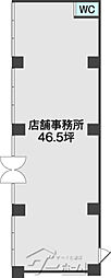 オナガハイツの間取図画像