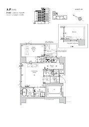 レ・シャトー泉崎 1LDKの間取図画像