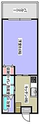 ウィンズヒル具志 1Kの間取図画像