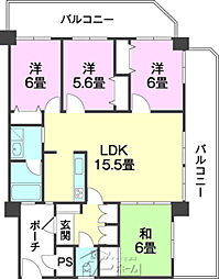 間取図画像 4LDK