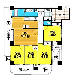 間取図画像 4LDK