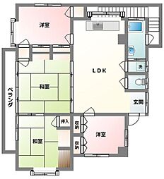 仲村住宅 4LDKの間取図画像