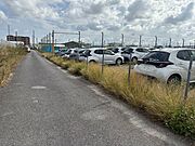 東側の進入間口の付近