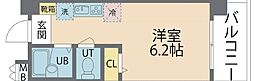 ファインハウス ワンルームの間取図画像