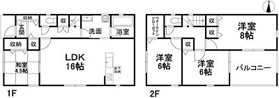 間取り:間取り 間取り:間取り