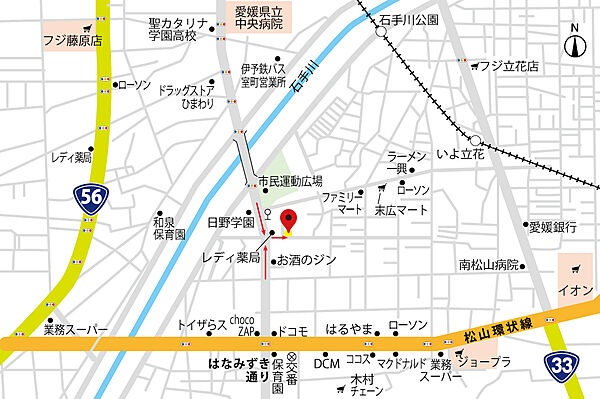 周辺を拡大表示