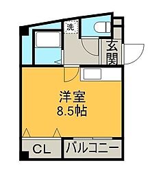 間取図画像 1K