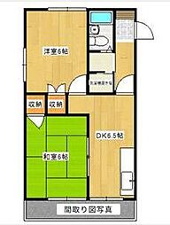 間取図画像 2DK