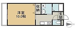 間取図画像 1K