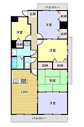間取図画像 5LDK