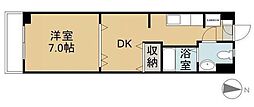 ジョイ・プロヴァンス 1DKの間取図画像