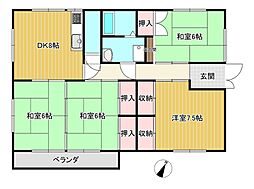 藤田アパート 3階4DKの間取り