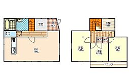 綾歌郡宇多津町平山 一戸建 3LDKの間取り