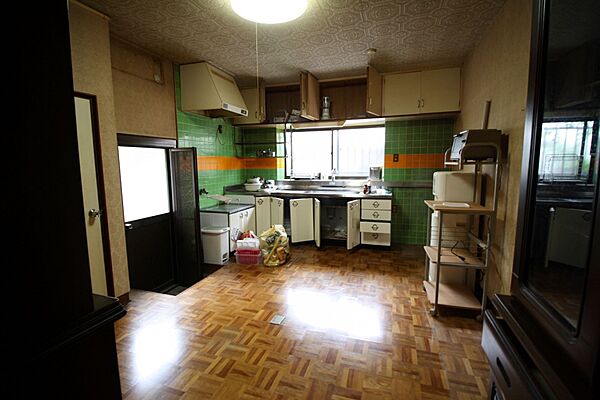 Beautiful mountainous landscape with colorful sky