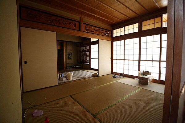 Beautiful mountainous landscape with colorful sky