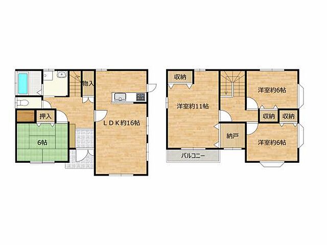 間取り 木田郡三木町大字下高岡3914-18