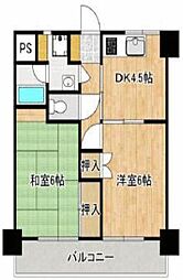 物件画像 ダイヤパレス築地 8階 2DK