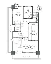 物件画像 アルファステイツ桜町 10階 3LDK