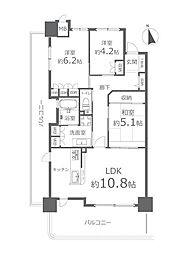 物件画像 高松市 桜町2丁目 (栗林駅) 10階 3LDK