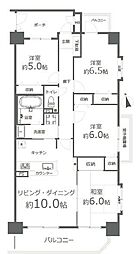 物件画像 ダイアパレス花の宮 4階 4LDK
