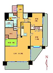 物件画像 サーパスシティ栗林 808号 3LDK