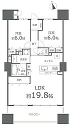 物件画像 アルファタワー桜町 6階 2LDK