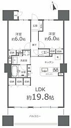 物件画像 アルファタワー桜町 6階 2LDK
