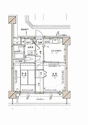 物件画像 ダイアパレス築地 803 2DK
