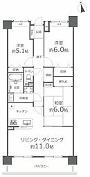 物件画像 ダイアパレス楠上 6階 3LDK