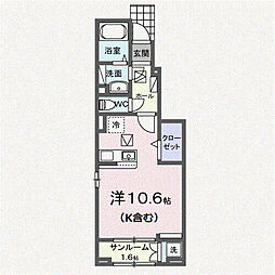 間取図画像 ワンルーム